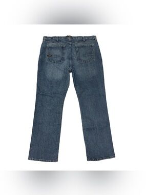 Ariat Rebar M4 Low Rise Boot Jeans Mens 40x32 Blue Relaxed Bootcut Denim Pants